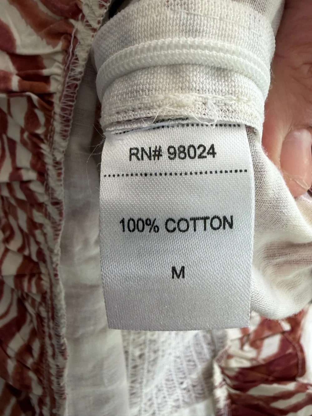 NWT Anthropologie Love the Label Zebra Print Top w/ Eyelet Sleeves Size Medium